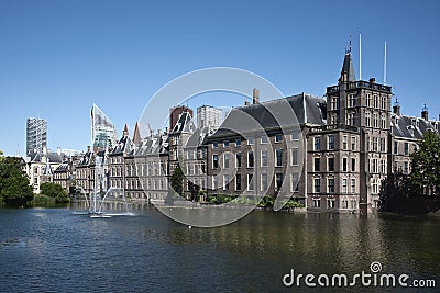 Binnenhof in the City of Den Haag, Netherlands Stock Photo